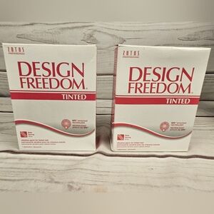 2 Zotos Professionals Design Freedom Tinted Wave System Perm Solution